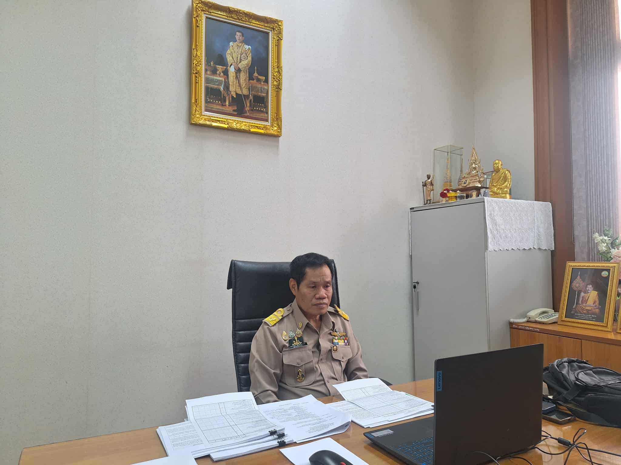 title - ผู้ตรวจราชการ ส.ป.ก. ร่วมประชุมคณะทำงานสรรหาปราชญ์เกษตรของแผ่นดินระดับเขต ประจำปี 2569 เขตตรวจราชการที่ 14 ผ่านระบบประชุมทางไกลออนไลน์ โดย Application Zoom Meeting